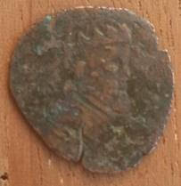coin of Holy Roman Emperor Charles V. obverse