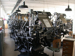 linotype press