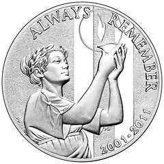 2011 September Eleven Silver Medal West Point Obverse