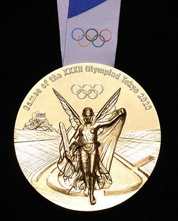 2020 Tokyo Olympics gold medal
