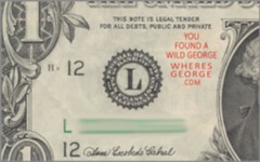 Where's George wild George stamp