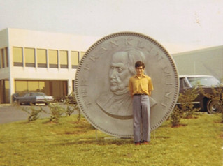 Ray Herz at Franklin Mint 1971