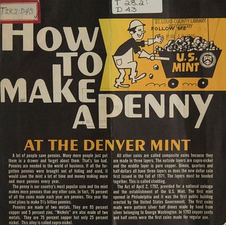 Mint How to Make a Penny Denver Brochure