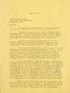Gibbs Paul Mellon letter