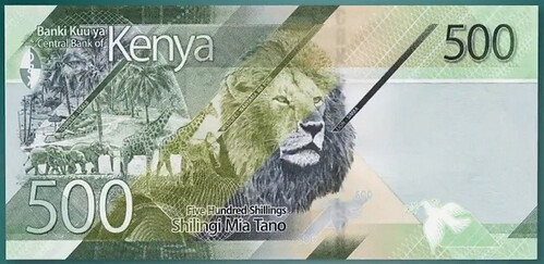 Kenya 500 shillings
