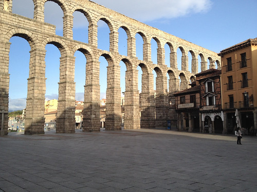 Roman Aqueduct of Segovia March 2020