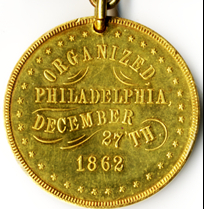 Union League medal reverse