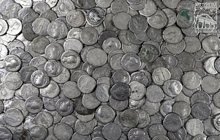 Roman coin hoard found near Hrubieszów poland