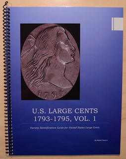 Powers 1793-1795 Large Cent Variety Guide book cover