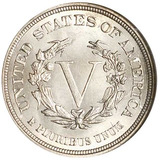 1883 No Cents Liberty Nickel reverse
