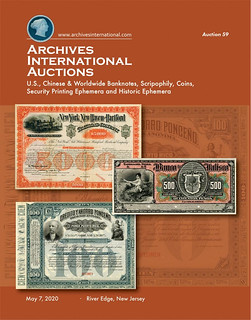 Archives International Sale 59 cover front