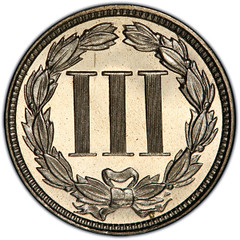 Three cent nickel reverse