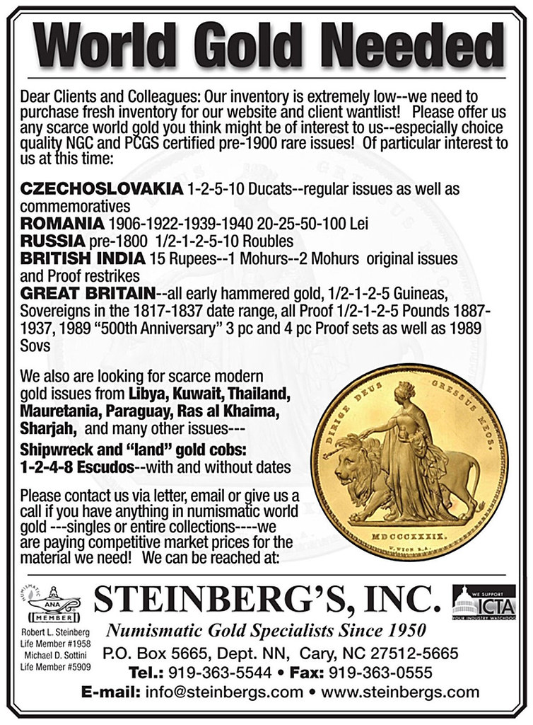 E-Sylum Steinbergs 2020-05-17 World Gold Needed