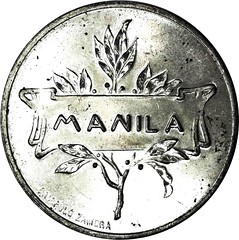 1907 Philippine 1st legislative Session Medal reverse