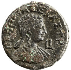 Tetradrachm of Nero and Poppaea reverse