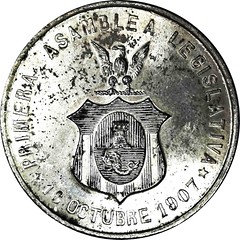 1907 Philippine 1st legislative Session Medal obverse