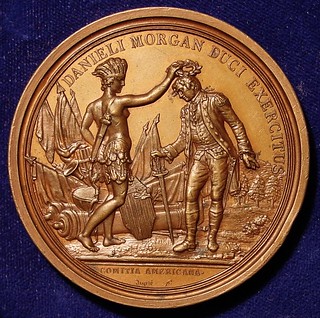 Daniel Morgan Comitia Americana medal obverse