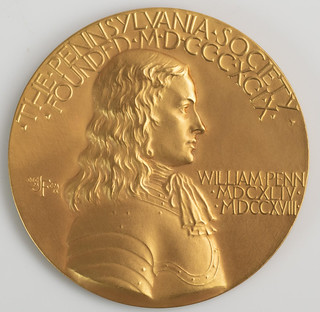 William Penn Medal obverse