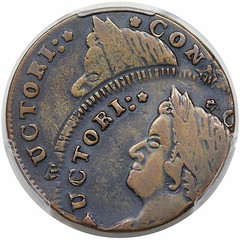 Double Struck 1787 Connecticut Copper obverse
