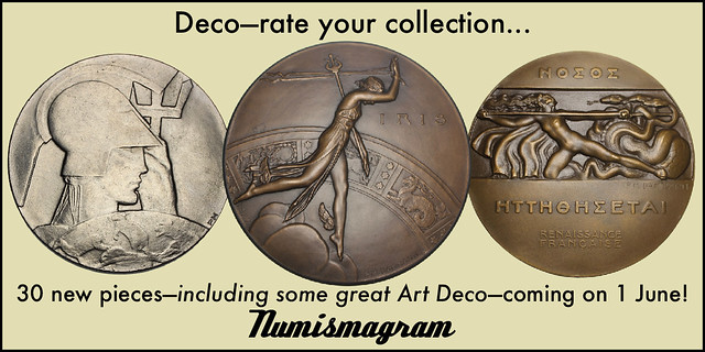 E-Sylum Numismagram ad33 Art Deco