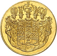 Lot 3431 Brunswick-Wolfenbüttel. Charles II Ducat 1825 reverse