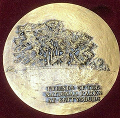 Gettysburg National Parks medal reverse
