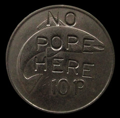 No Pope Here counterstamp