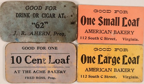 Virginia City Merchant Tokens