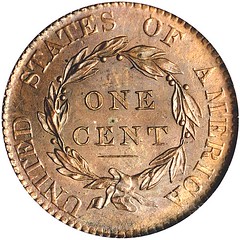 1820 Large Cent reverse Randall Hoard