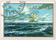 Sealand stamp