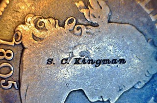 Kingman, SC   1805  25c  cu