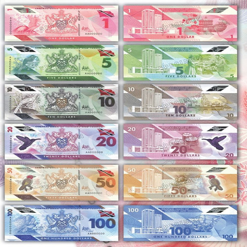 Trinidad and Tobago Polymer banknote designs