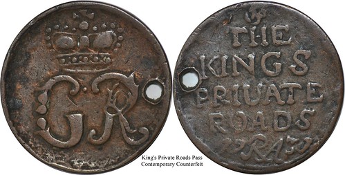 King's Private Roads Pass - Contemporary Counterfeit 1