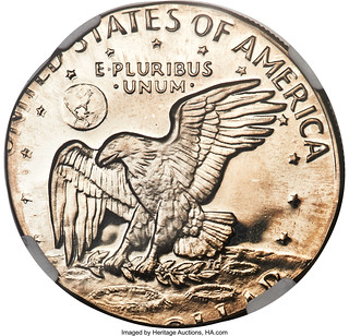 1973-S $1 Eisenhower Dollar -- Struck on a Half Dollar Planchet -- PR67 Cameo NGC_Heritage_Auctions_2