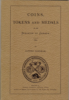 Sandham's Coins, Medals and Tokens of Canada cover