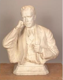 Victor David Brenner bust of Isaac Drummond