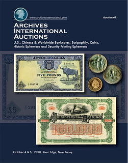 Archives International Sale 61 cover front