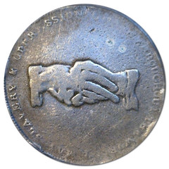 silver conder slave token DH-1039-A reverse