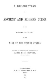 1860 Snowden Mint Collection title page