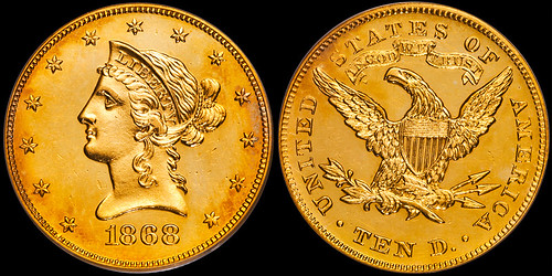1868 Proof Eagle