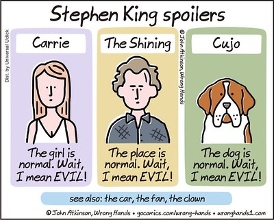 Stephen King spoilers