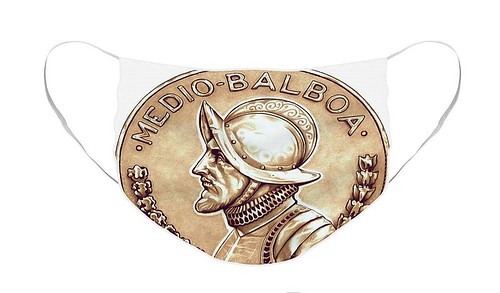 Face mask Balboa coin