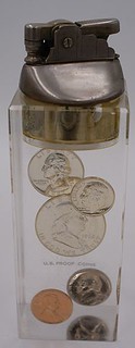 Coins in Lucite lighter_1962_proof_set2