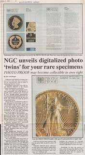NGC Photo Proof Numismatic news article