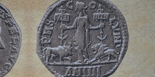 Roman coins found in Viminacium Serbia