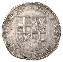 Malta coin of John the Baptist obverse