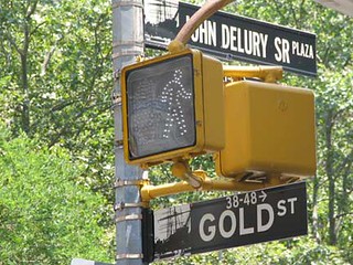 Gold Street street sign