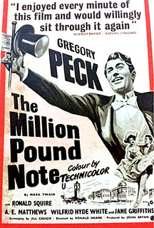 The Million Pound Note movie poster