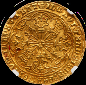 Ryal of King Edward IV reverse