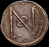 Alfred the Great portrait Penny with Londinia monogram reverse